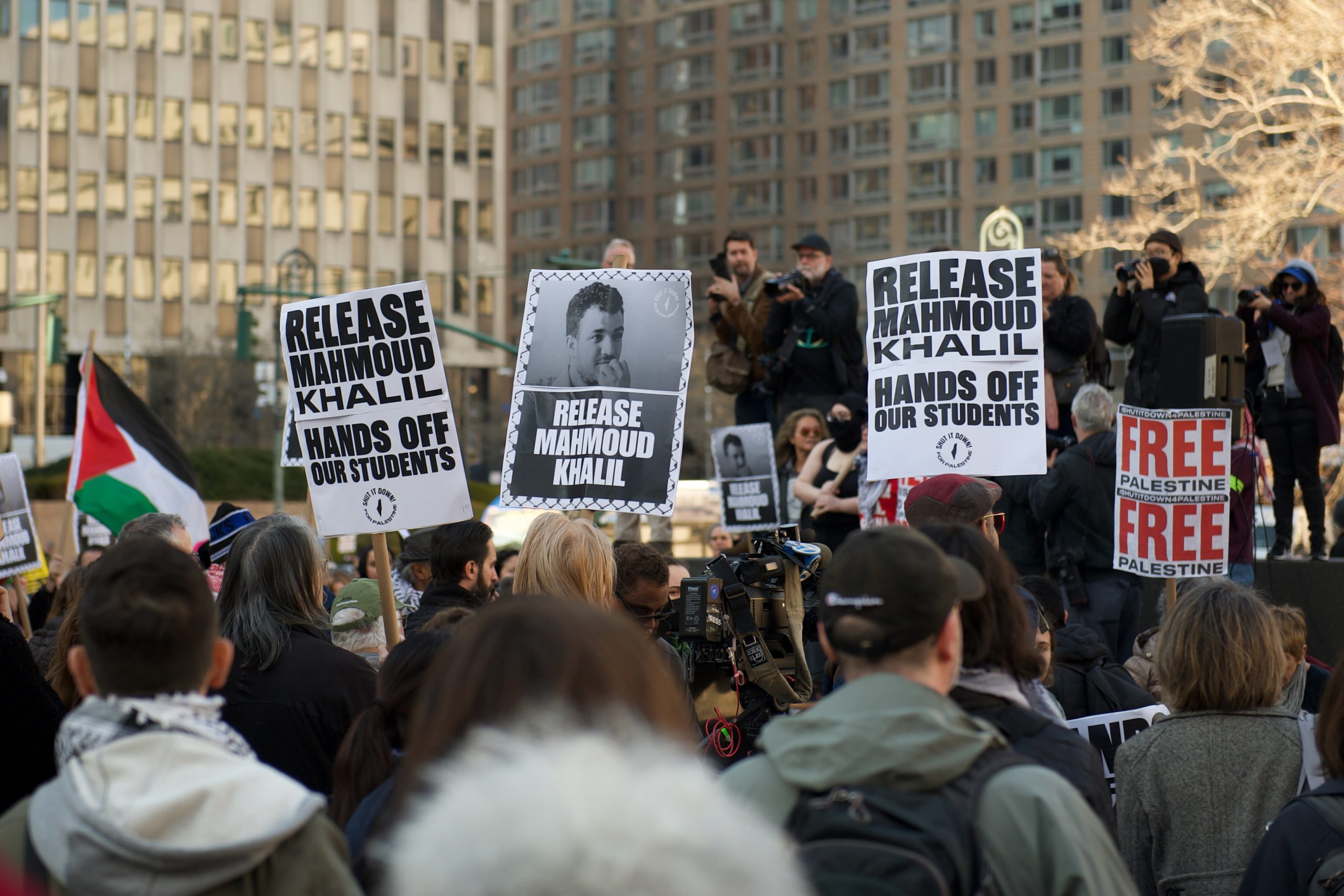 ¡Libertad para Mahmoud Khalil! ¡Solo la lucha de clases puede garantizar la libertad de expresión!
