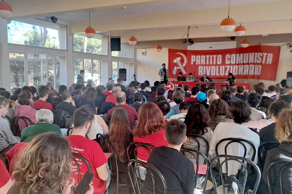 Primer congreso del PCR en Italia: ¡los comunistas revolucionarios están en avance!