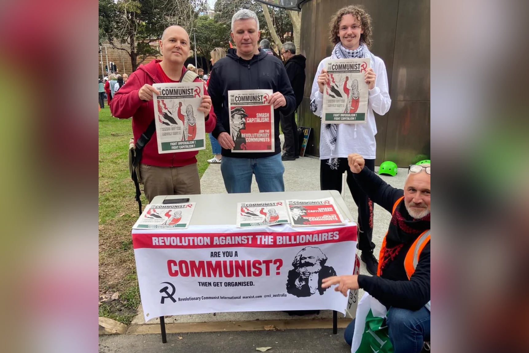 Ha llegado «The Communist»: el periódico australiano de la ICR se lanza con gran entusiasmo