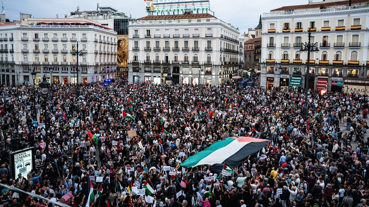 España: 2 millones en las calles contra el genocidio en Gaza dicen ¡Basta ya!